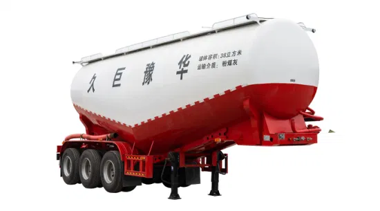 Bulk Cement Tanker Trailer (Transport Fly Ash, Flour, Dry Powder Material)