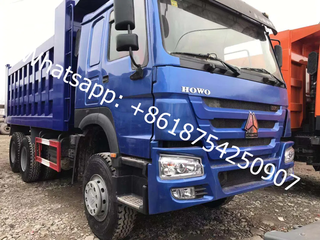 Good Condition Sinotruk HOWO Used 6*4 and 8*4 371HP-375HP Dump Truck 10 Wheels 12 Wheels Tipper Truck Tipping Truck to Africa