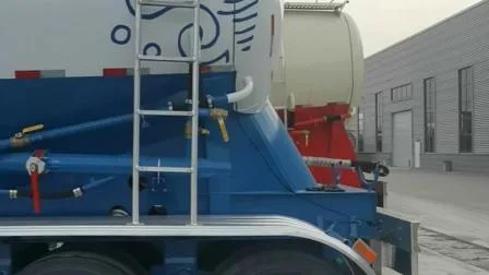 3 Axle 30/35/40/45cbm Bulk Cement/Fly Ash/Flour/Powder Material Transport Tank/Tanker Semi Trailer