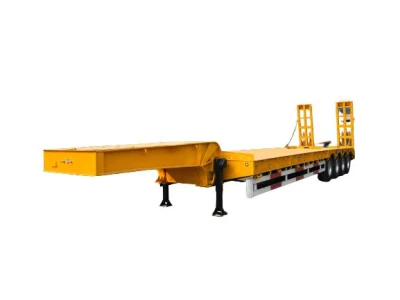 4 Axle Low Bed Lowboy Detachable Gooseneck Semi Trailer