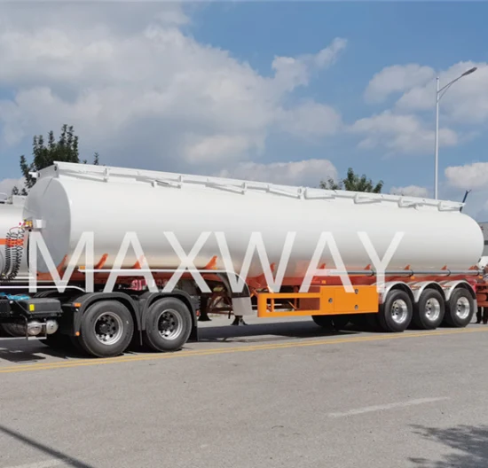 3 Axles 40000L/42000L/45000L/48000L/50000L Aluminum Steel Petroleum/Diesel/Fuel/Crude Oil/Milk/Water/Gasoline Tanker Trailer Tank Truck Trailer